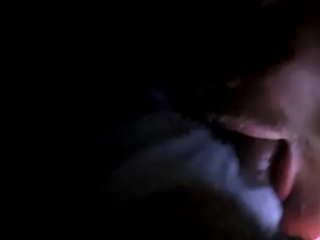 Boyfriend sucked outside