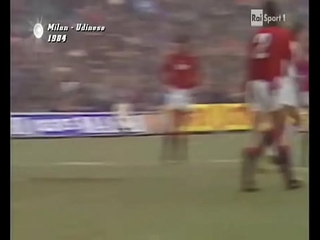Rovesciata di Zico in Milan - Udinese (Gennaio 1984)